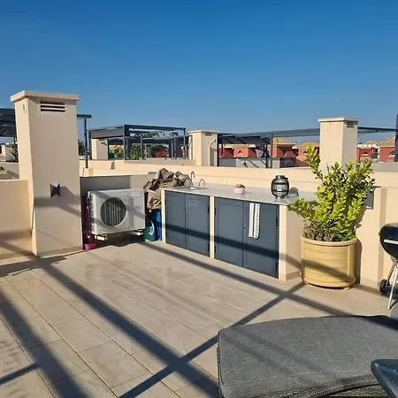 Higuericas Costa 222 Haerlig Takterrass Med Havsutsikt - Pool Och 250m Stranden Apartment *