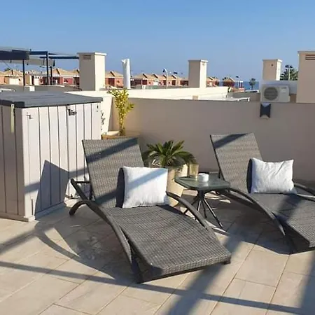 Higuericas Costa 222 Haerlig Takterrass Med Havsutsikt - Pool Och 250m Stranden Torre de la Horadada
