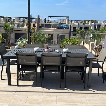 Apartment Higuericas Costa 222 Haerlig Takterrass Med Havsutsikt - Pool Och 250m Stranden *