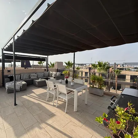Higuericas Costa 222 Haerlig Takterrass Med Havsutsikt - Pool Och 250m Stranden Apartment